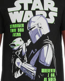 The Mandalorian Shirt Men's Grogu Wherever I Go He Goes Short Sleeve Tee