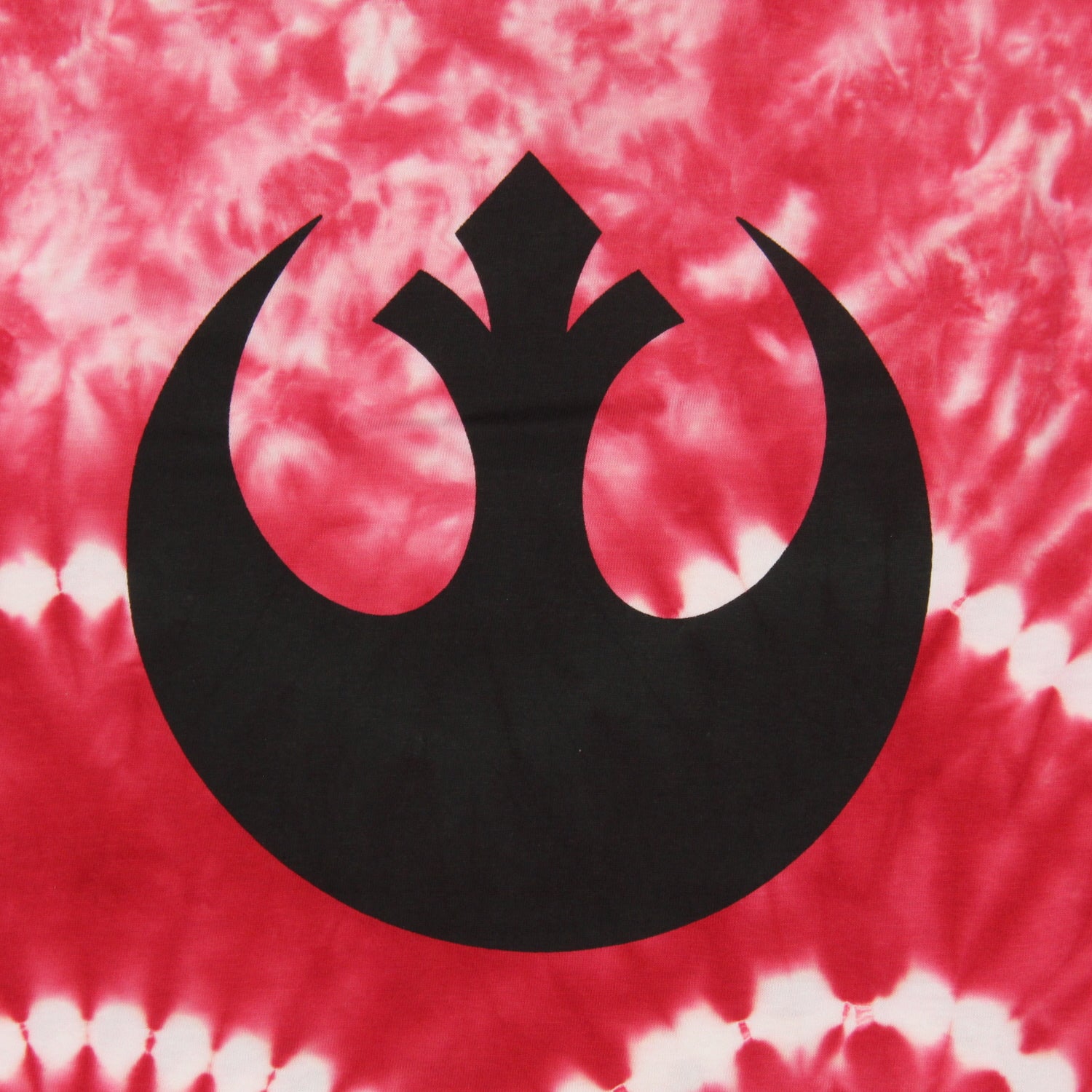 Star Wars Boys Rebel Alliance Symbol Tie Dye Red White Black T-Shirt Kids