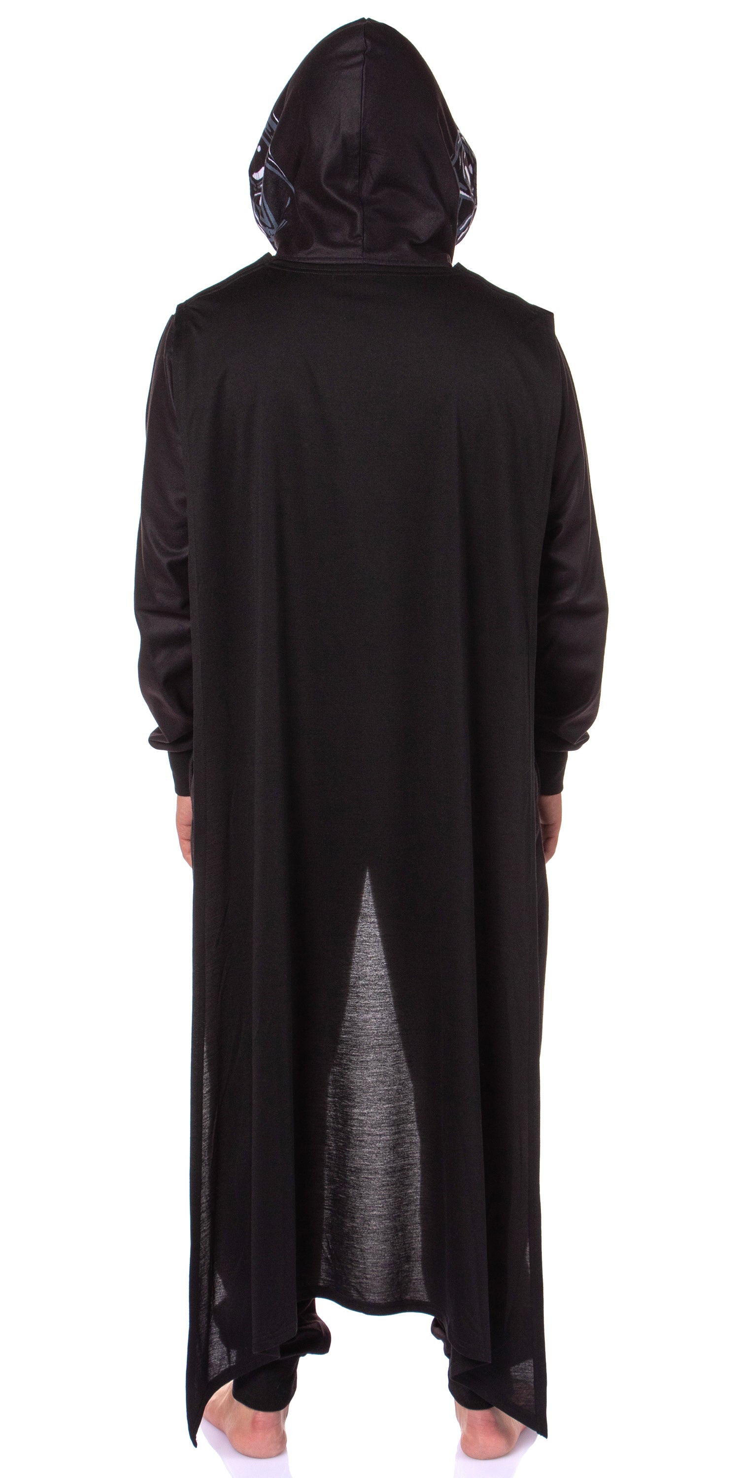Star Wars Hooded Union Suit Men's Darth Vader Caped Costume Pajama