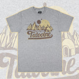 Star Wars Men's Welcome To Tatooine Distressed Adult Short Sleeve T-Shirt
