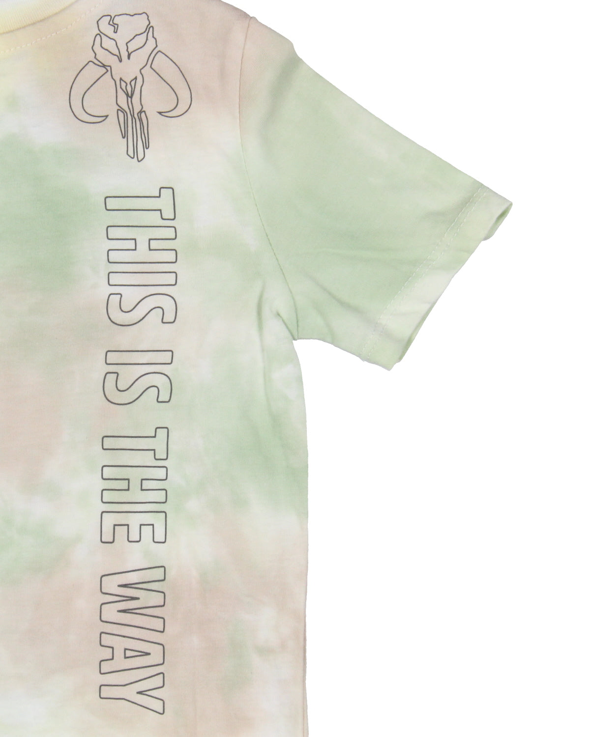 Star Wars Boys The Mandalorian and Grogu This is the Way Tie Dye T-Shirt