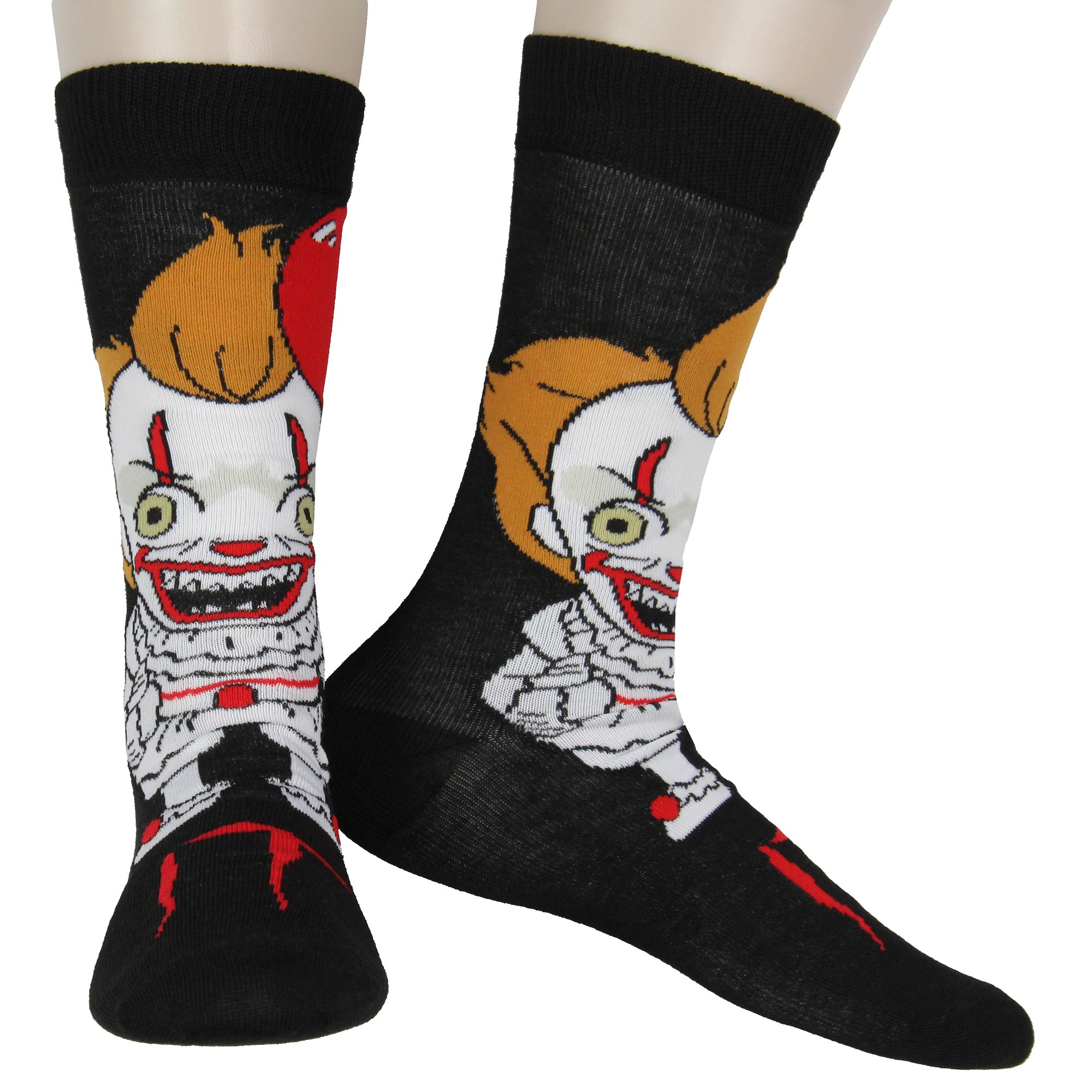It Pennywise The Nun The Exorcist Annabelle Horror Film Collab 4-pack Crew Socks