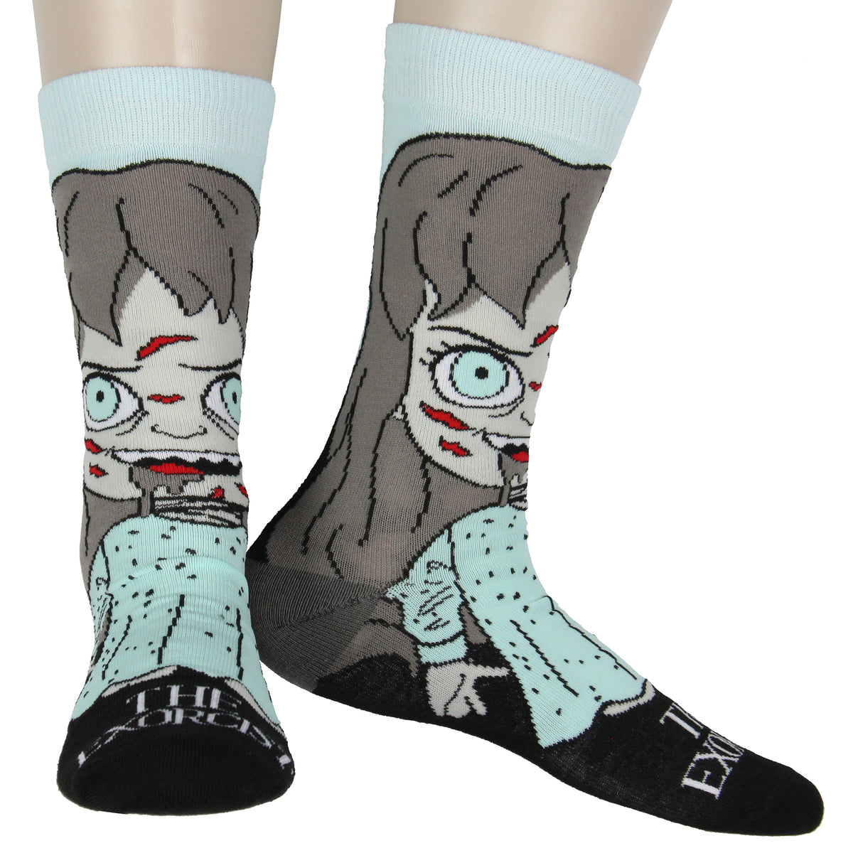 It Pennywise The Nun The Exorcist Annabelle Horror Film Collab 4-pack Crew Socks
