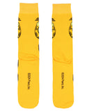 Garfield Socks Garfield Comics Big Face Character Mens Crew Socks Shoe Size 6-12