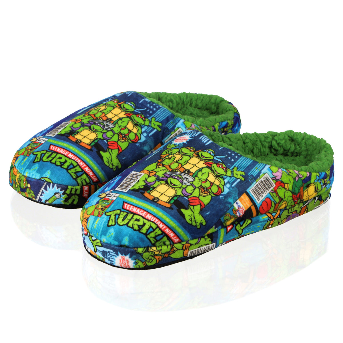 Teenage Mutant Ninja Turtles Slippers Adult Scuff Sllide Slipper Socks