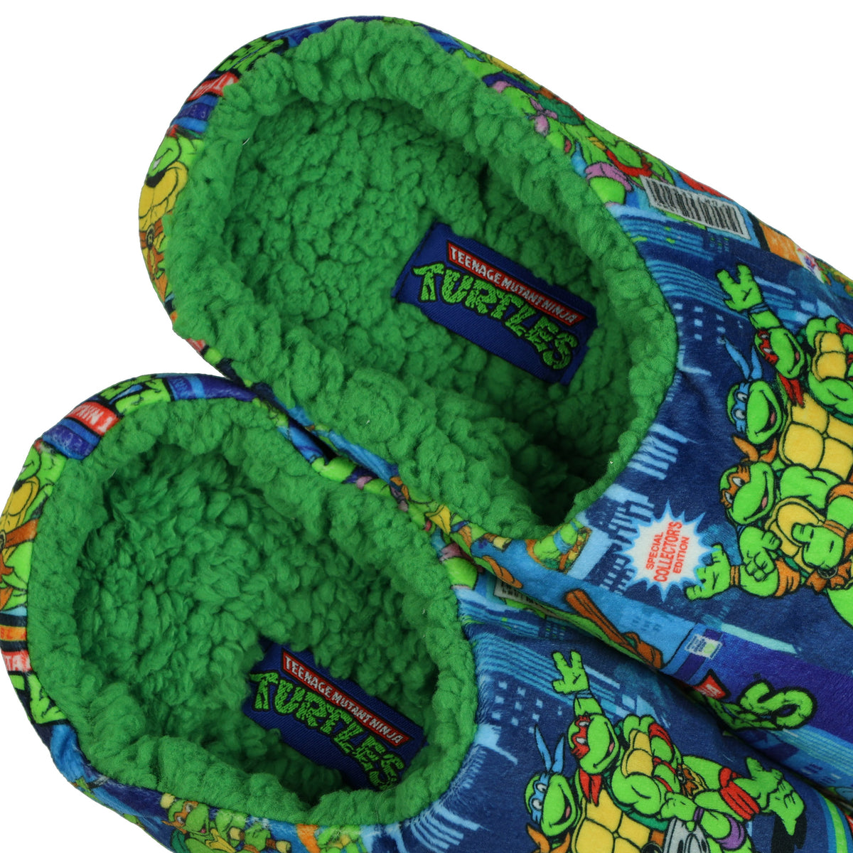 Teenage Mutant Ninja Turtles Slippers Adult Scuff Sllide Slipper Socks