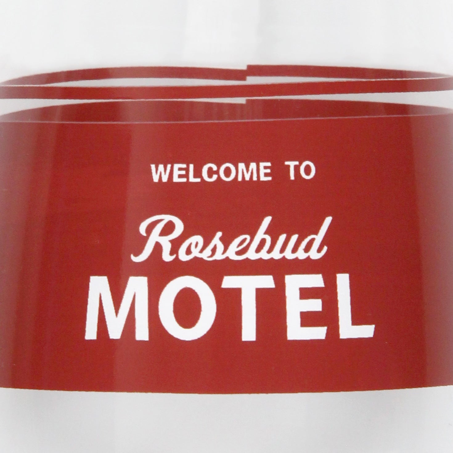 Schitt's Creek Merchandise Welcome To Rosebud Motel 16 Oz. Stemless Wine Glass - Seven Times Six