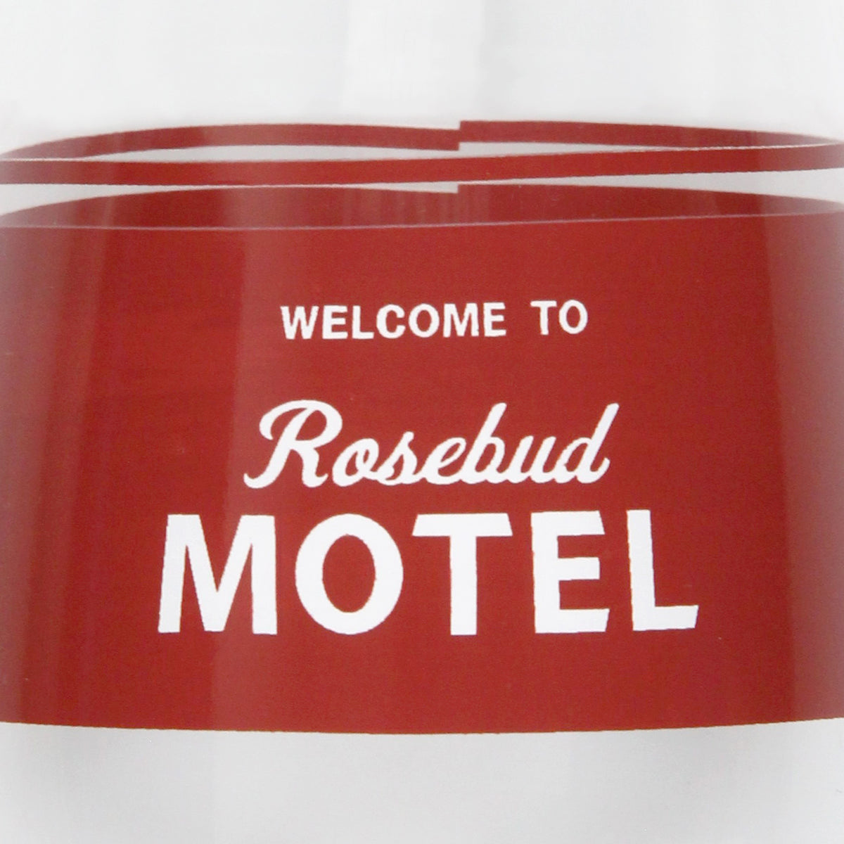 Schitt's Creek Merchandise Welcome To Rosebud Motel 16 Oz. Stemless Wine Glass