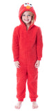 Sesame Street Family Fleece Union Suit Costume Pajama For Adults Toddlers