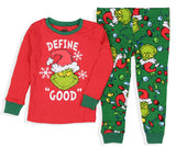 Dr. Seuss How GRINCH Stole Christmas Lights Matching Family Pajama Set