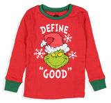 Dr. Seuss How GRINCH Stole Christmas Lights Matching Family Pajama Set