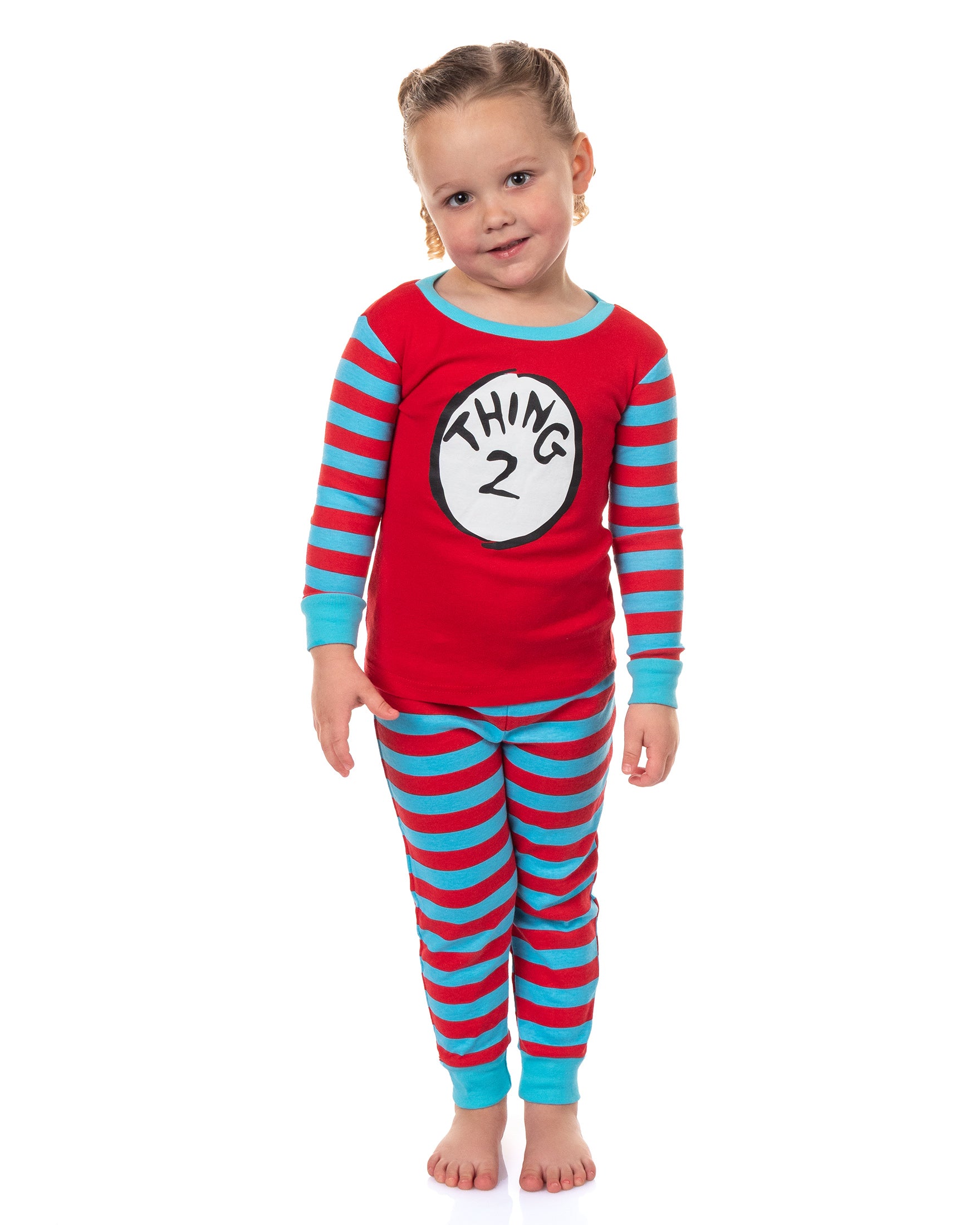 Dr. Seuss Thing 1 and Thing 2 Matching Family Pajama Set