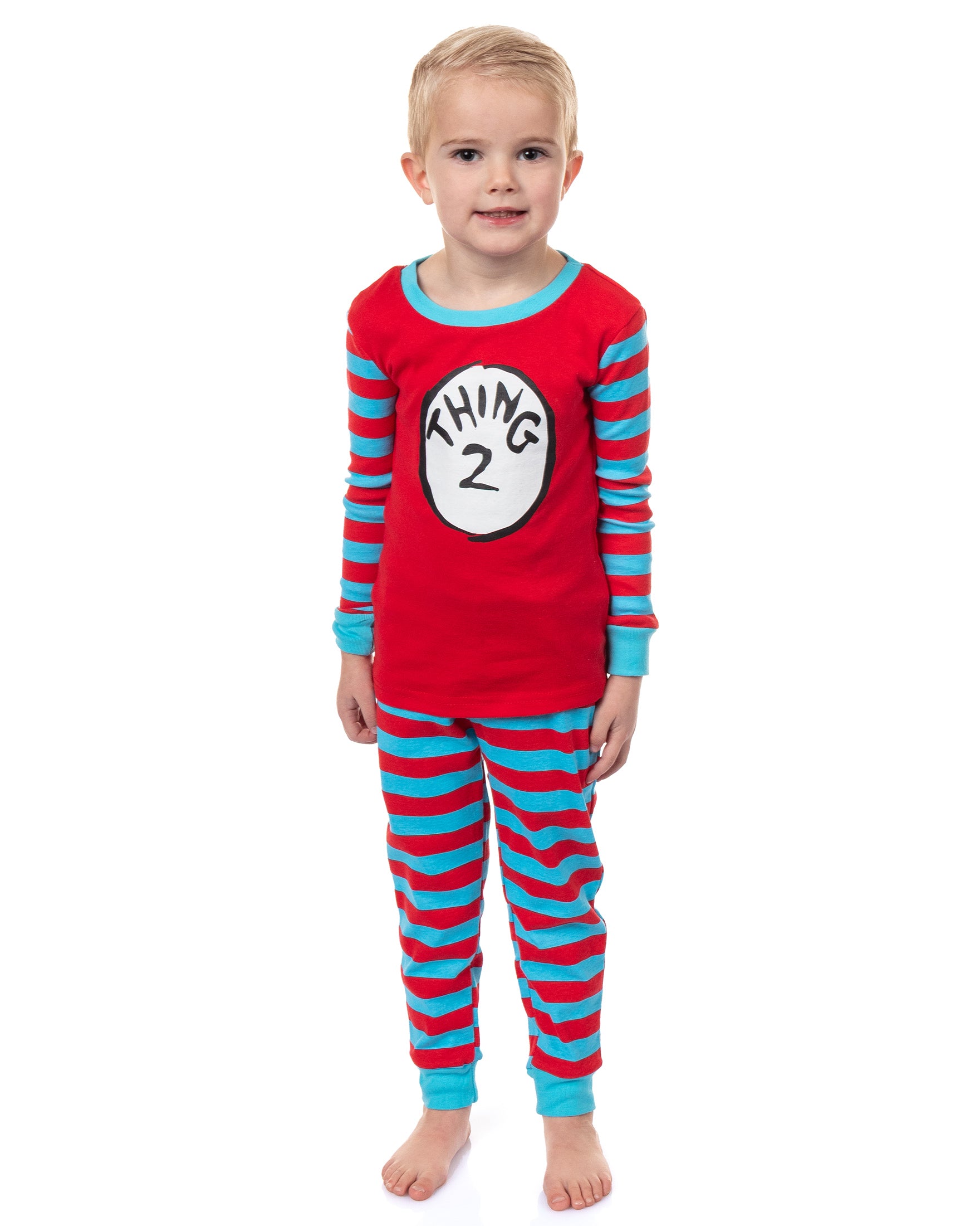 Dr. Seuss Thing 1 and Thing 2 Matching Family Pajama Set