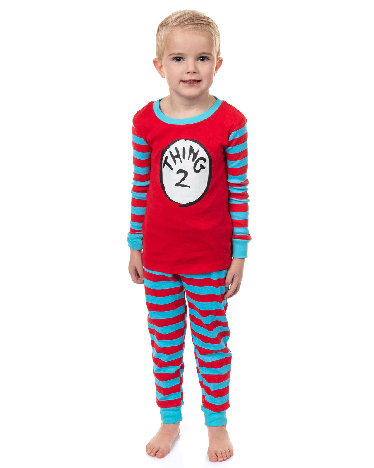Dr. Seuss Thing 1 and Thing 2 Matching Family Pajama Set