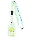 Disney Tinkerbell Faith Trust & Pixie Dust Breakaway Lanyard ID Badge Holder