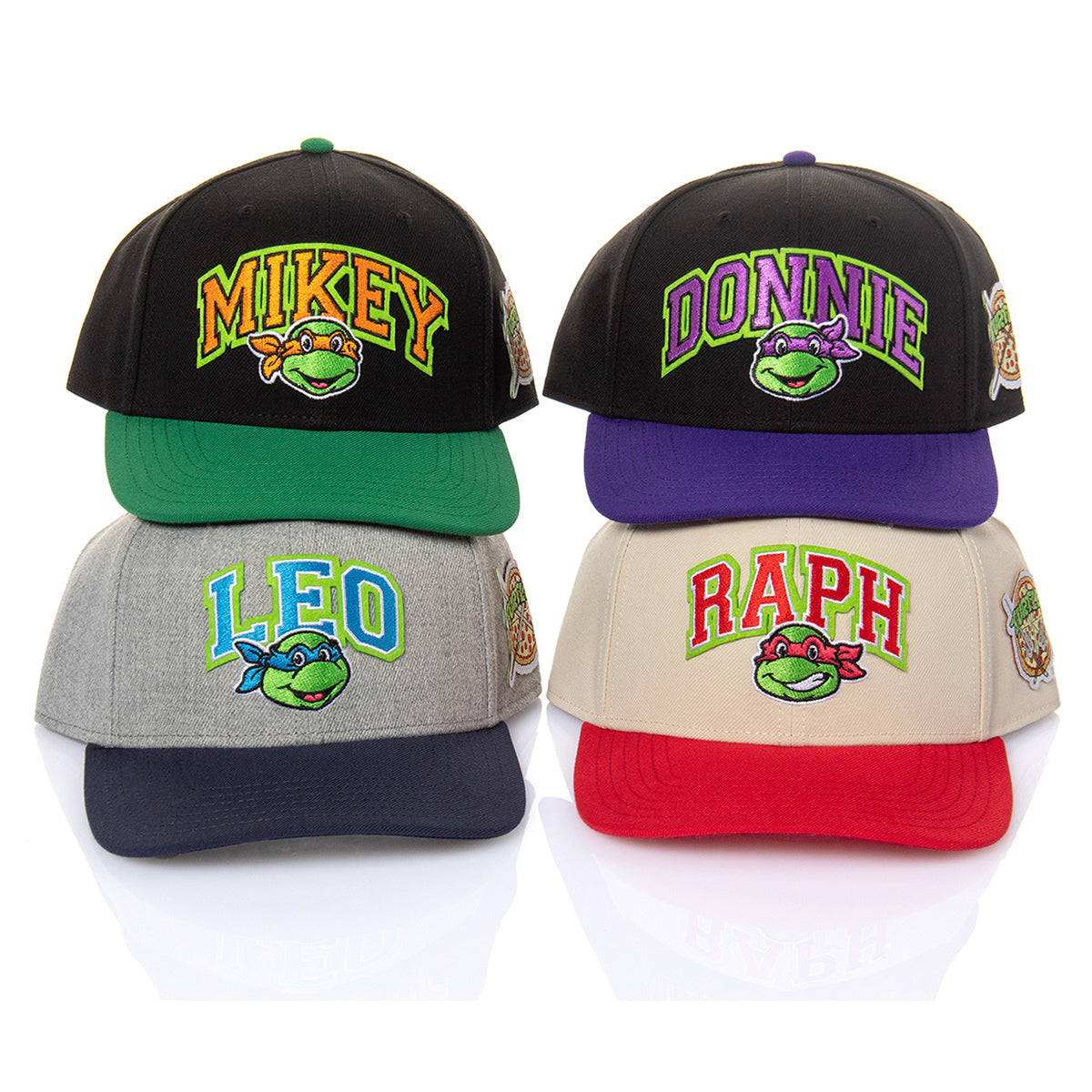 Mens' Teenage Mutant Ninja Turtles Embroidered Snapback Hat