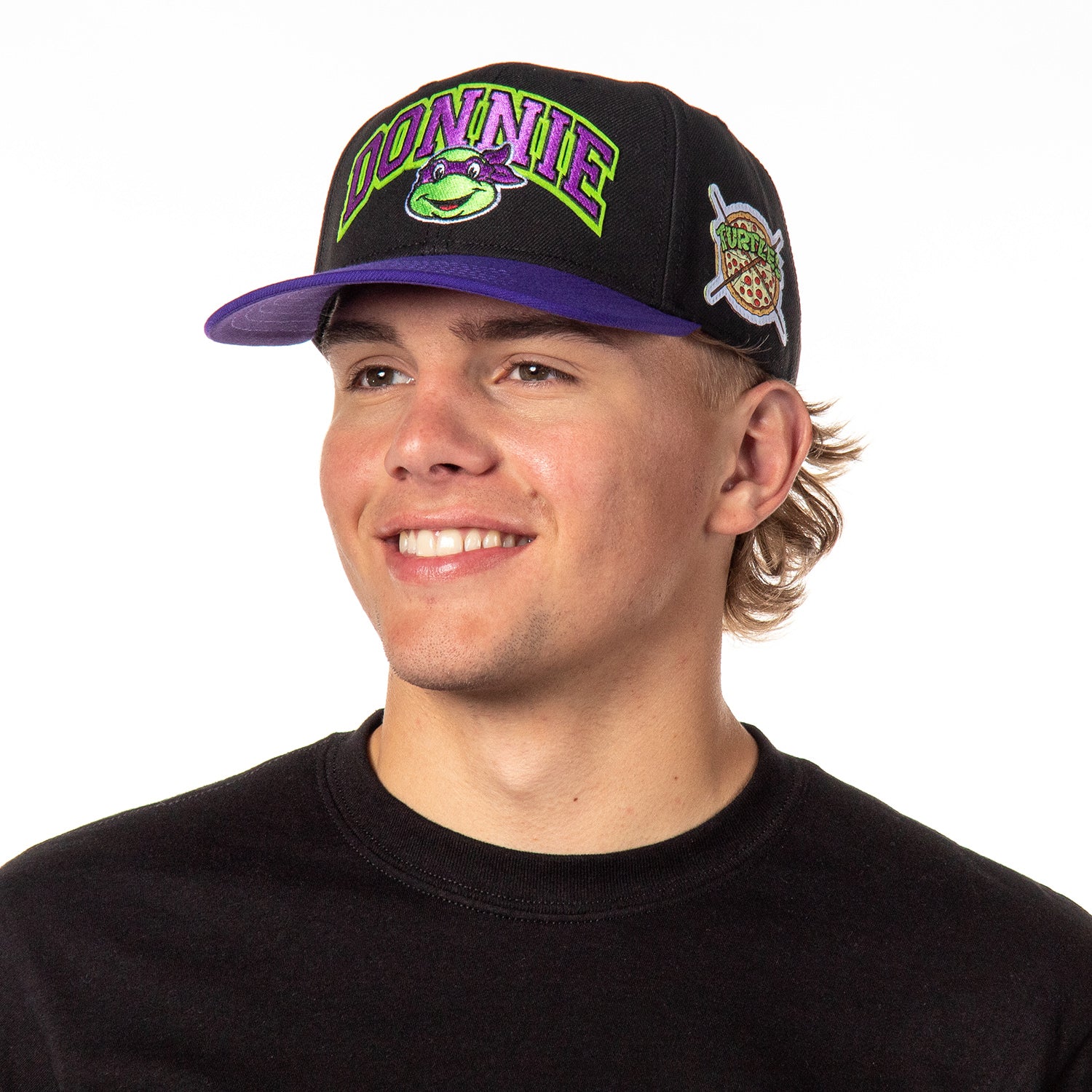 Mens' Teenage Mutant Ninja Turtles Embroidered Snapback Hat