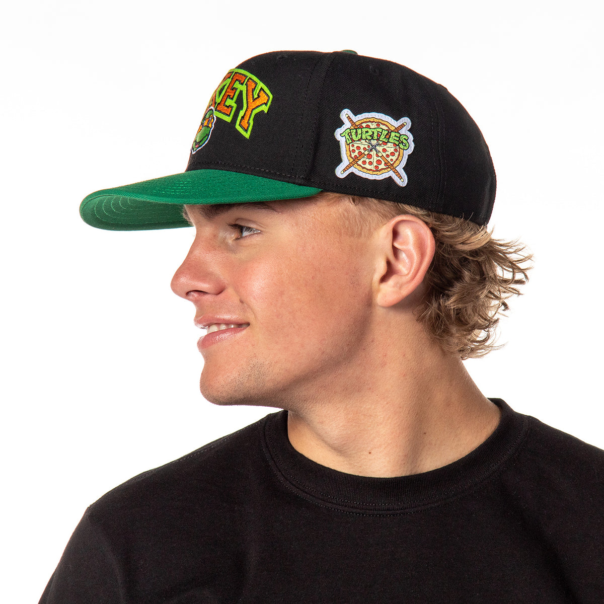 Mens' Teenage Mutant Ninja Turtles Embroidered Snapback Hat