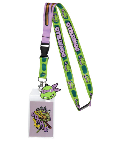 Teenage Mutant Ninja Turtles Character Design ID Badge Holder Lanyard, Donatello