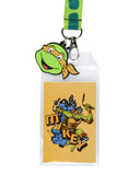 Teenage Mutant Ninja Turtles Character Design ID Badge Holder Lanyard, Michelangelo