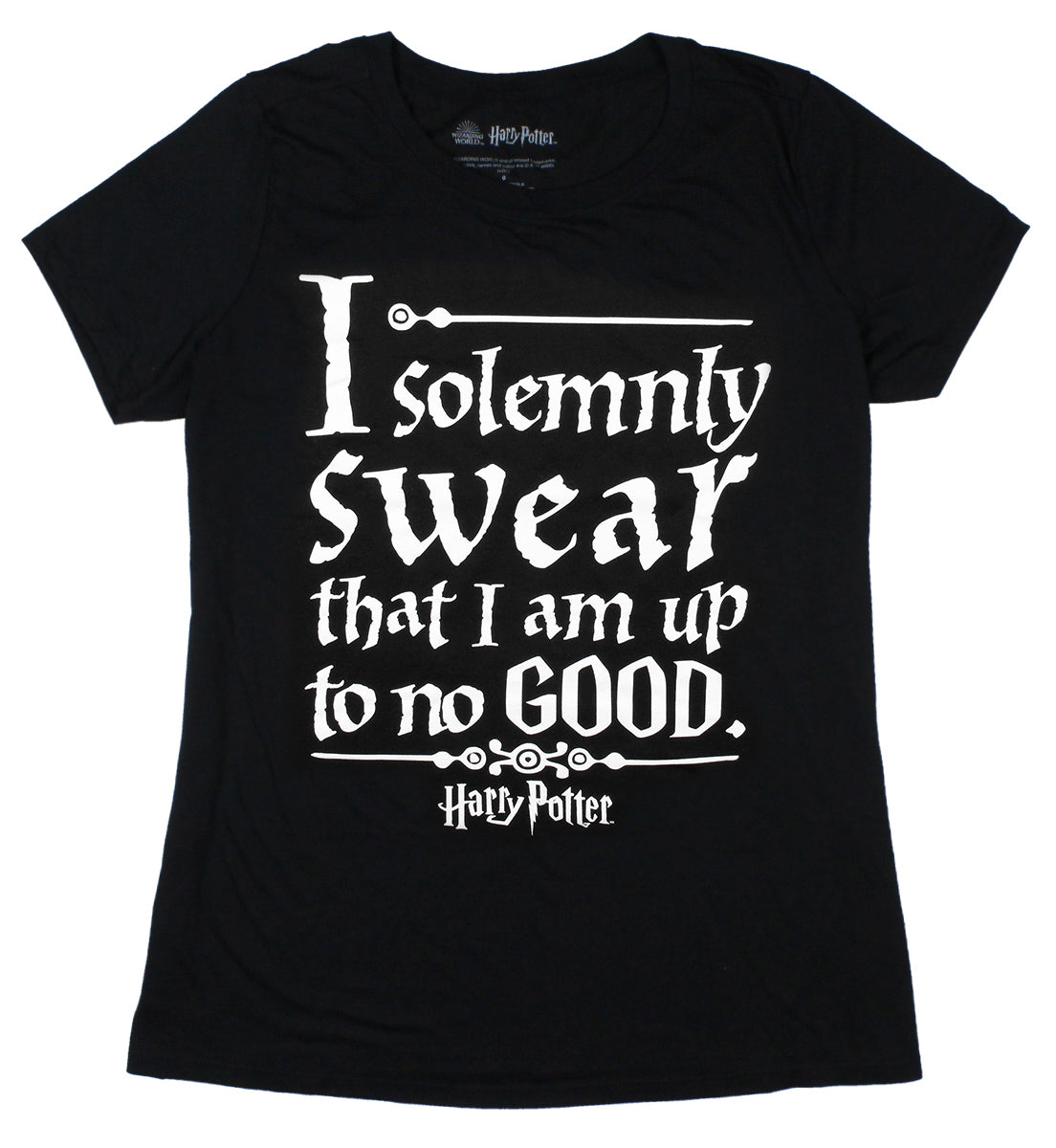 Harry Potter Women's Solemnly Swear Short Sleeve Graphic T-Shirt