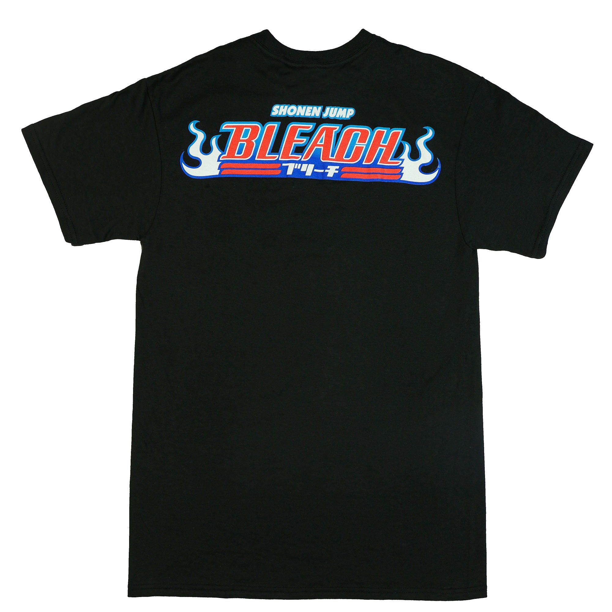 Bleach T-Shirt Men's Ichigo Renji Byakuya Anime Short Sleeve Graphic Tee