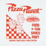 Disney Toy Story Alien Pizza Planet Space Adult Short Sleeve Womens T Shirt