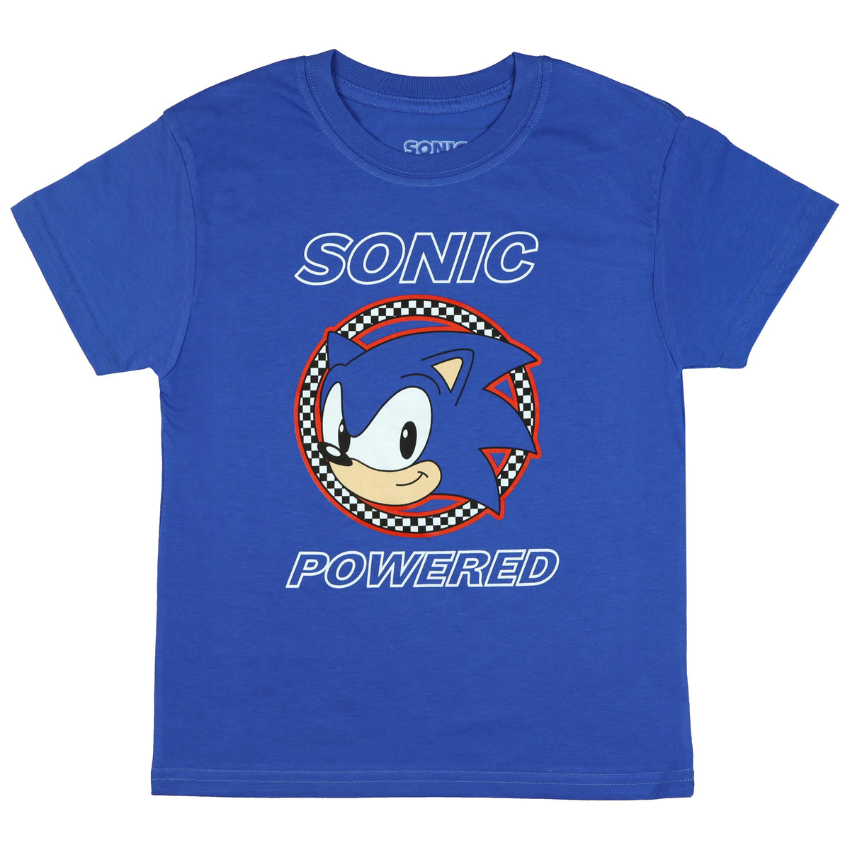 Sonic the Hedgehog T-Shirt Boys Sonic Powered Short Sleeve Top