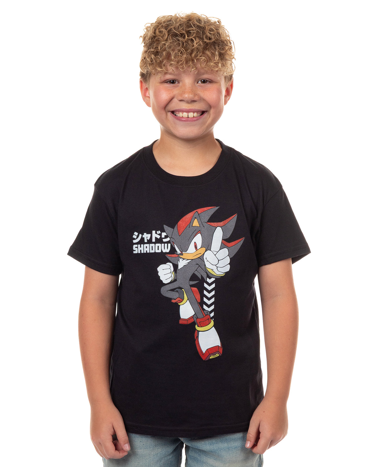 Sonic The Hedgehog Shirt Boy's Shadow Short Sleeve Graphic Tee