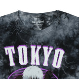 Tokyo Ghoul Anime T-Shirt Men's Chibi Ken Kaneki Rinkaku Kagune Tie Dye Tee