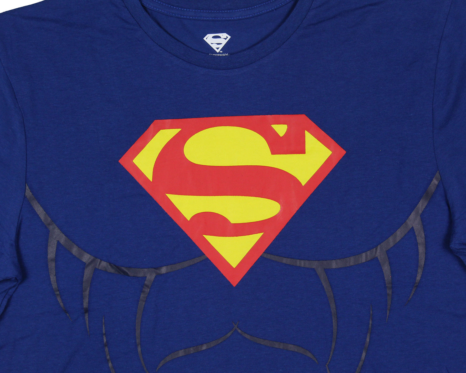 DC Comics Men's Superman Costume S Logo Superman Shirt With Detachable Cape