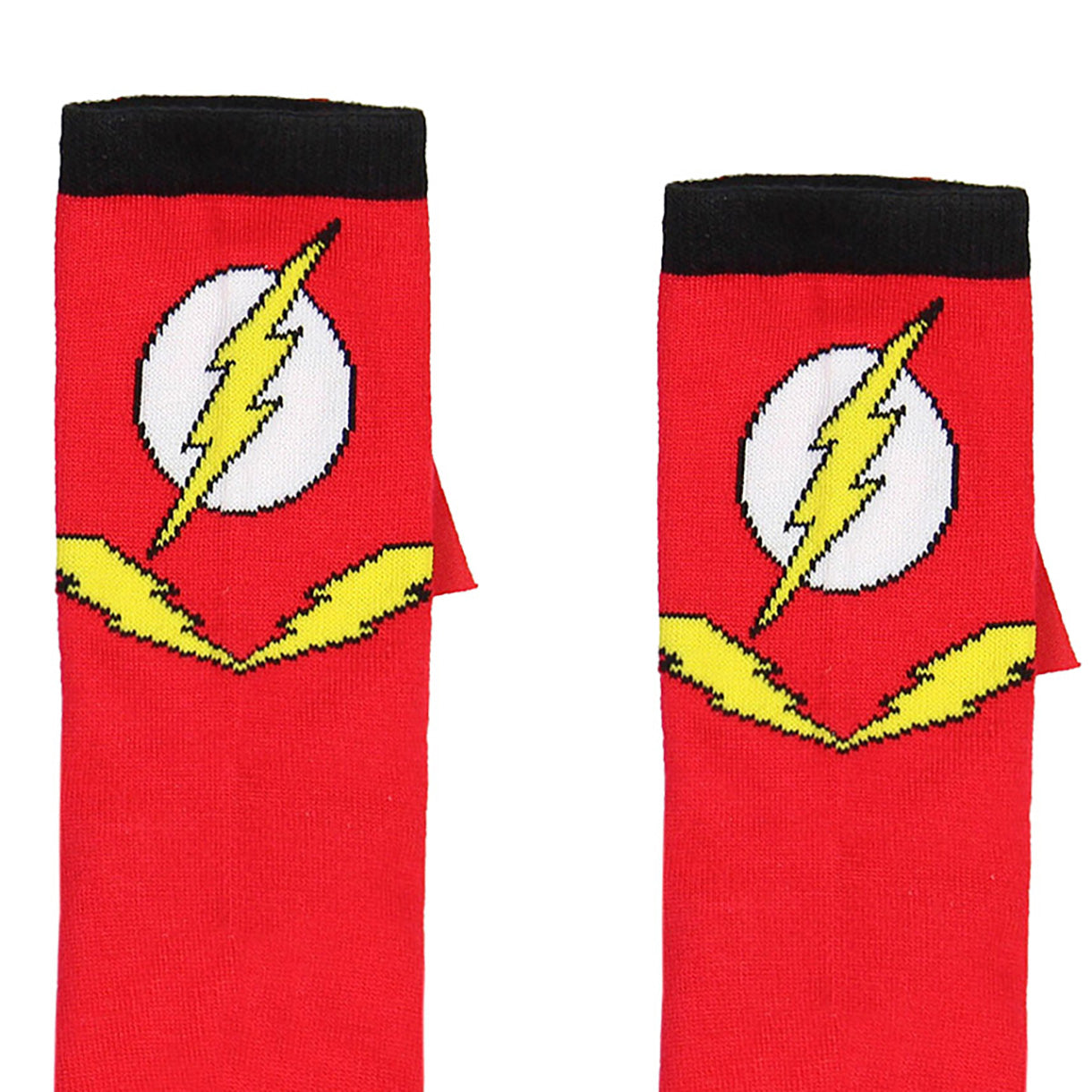 DC Comics Superhero Batman Superman The Flash Youth Boys Caped Crew Socks