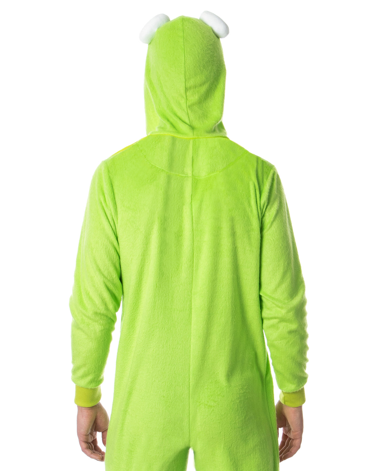Disney Muppets Kermit The Frog Union Suit Adult Hooded Costume Pajama