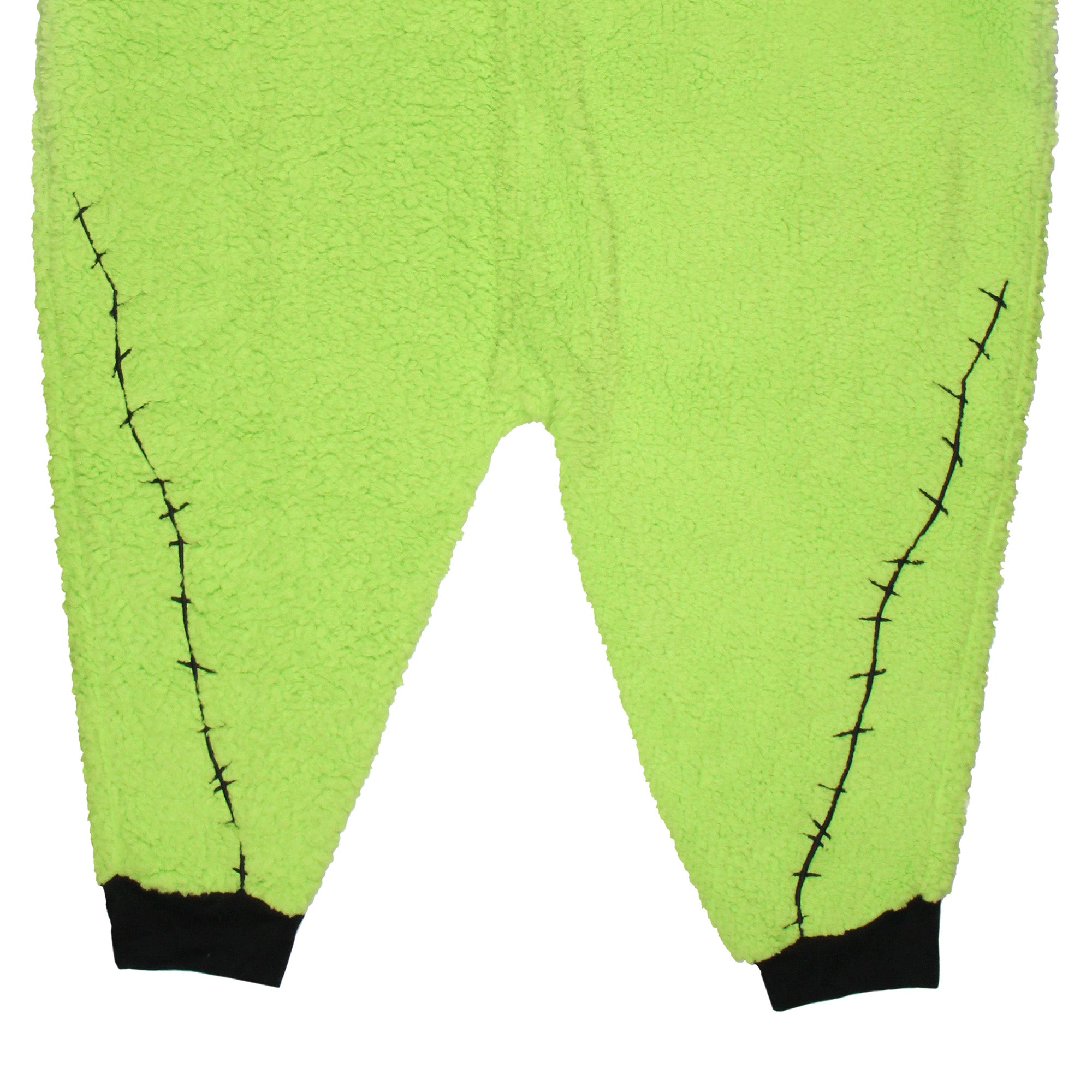 The Nightmare Before Christmas Oogie Boogie Costume Faux Shearling Pajama Union Suit
