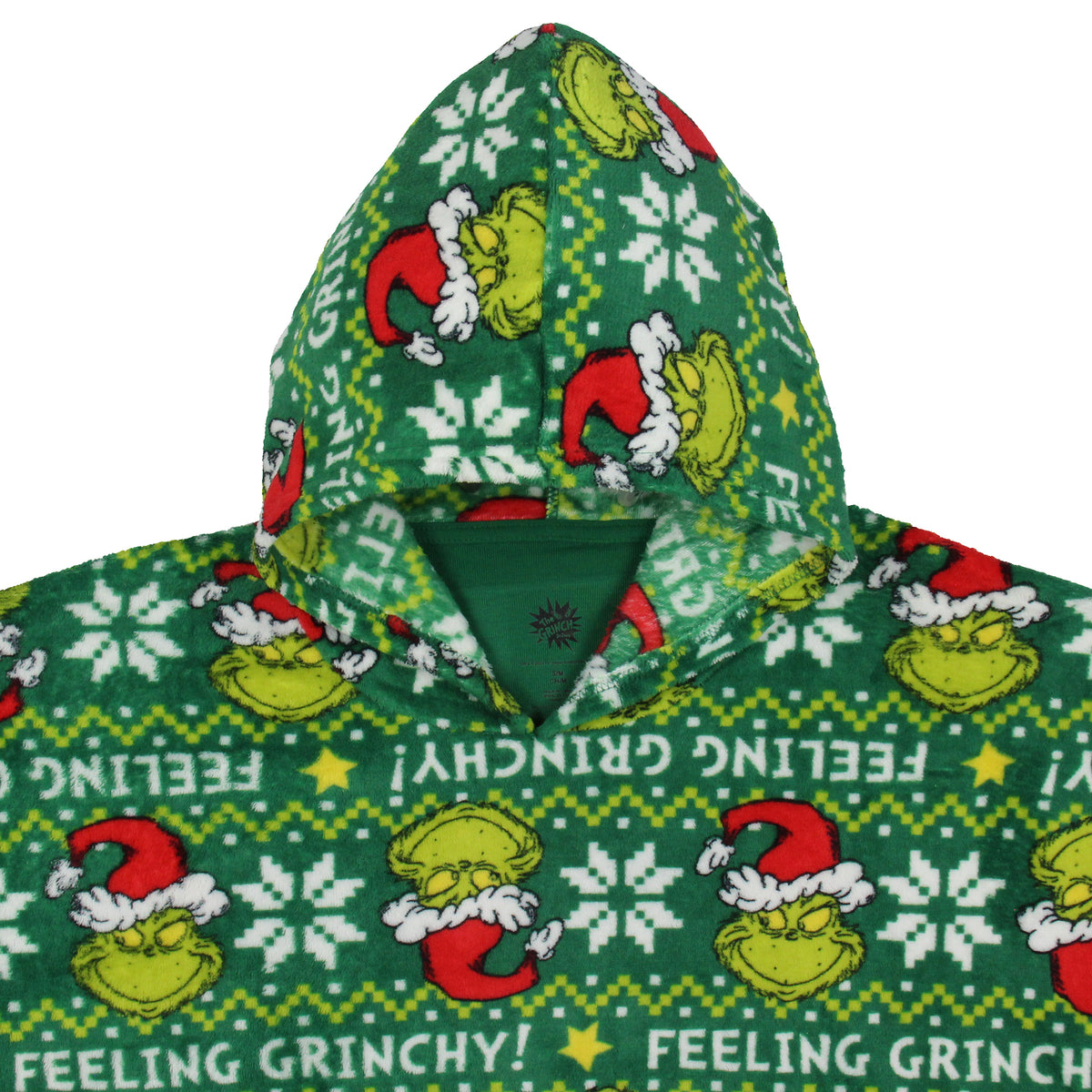 Dr. Seuss How The Grinch Stole Christmas Oversized Lounge Hoodie Unisex