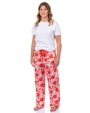 Strawberry Shortcake Pajama Pants Women's Gingham Print Lounge Bottoms