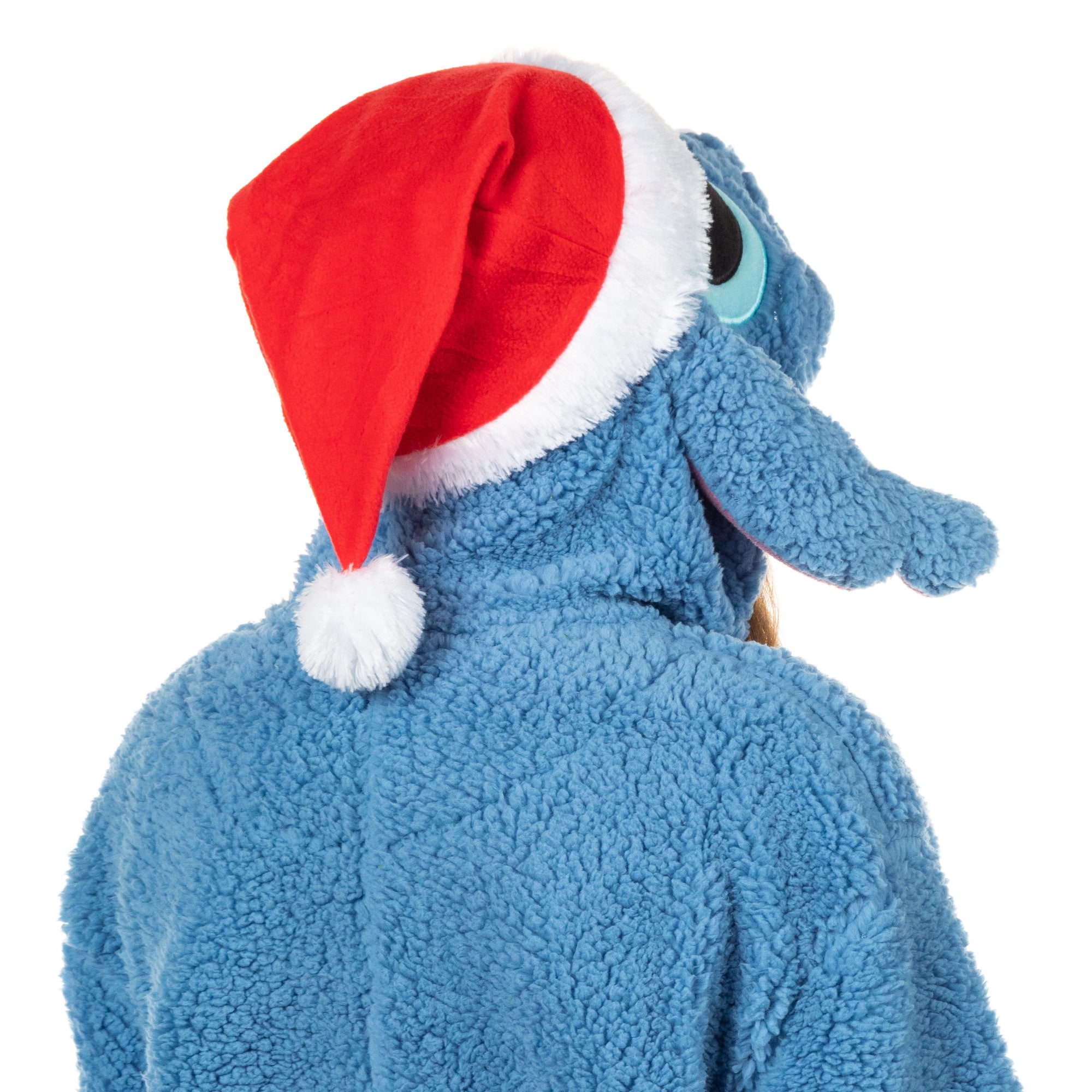 Disney Lilo & Stitch Kigurumi Santa Women's Costume Pajama Union Suit