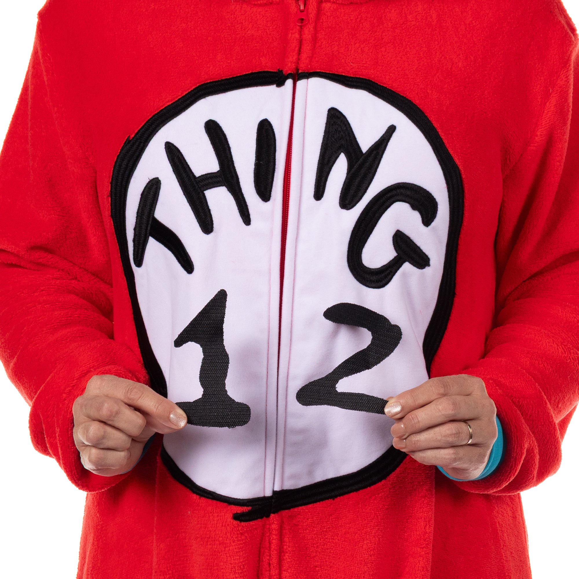 Dr. Seuss Thing 1 & Thing 2 Character Kigurumi Onesie Pajama