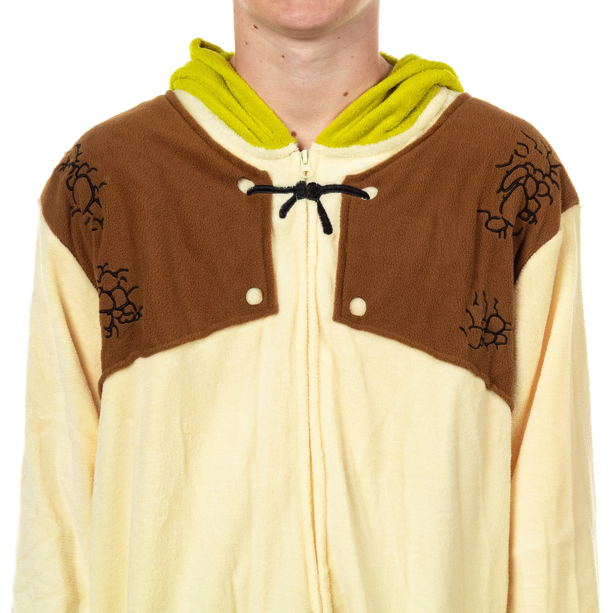 Shrek Union Suit Men's Costume Kigurumi Zip Up Hooded One Piece Pajama