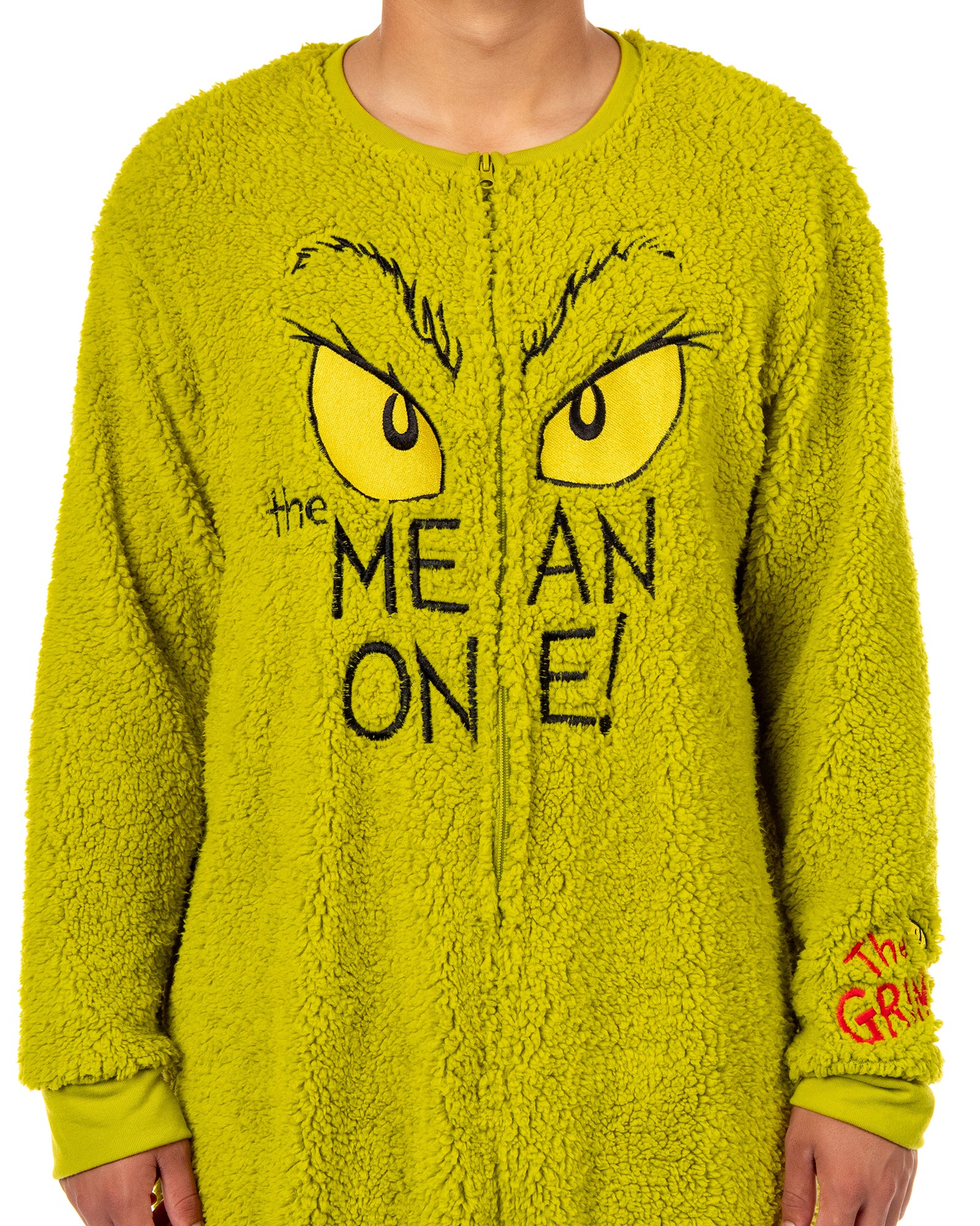 Dr. Seuss The Grinch Union Suit One Piece Pajama Loungewear Sleepwear