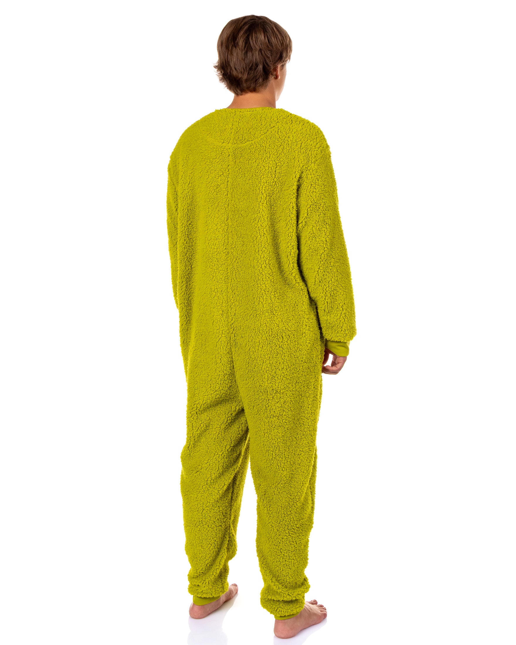 Dr. Seuss The Grinch Union Suit One Piece Pajama Loungewear Sleepwear