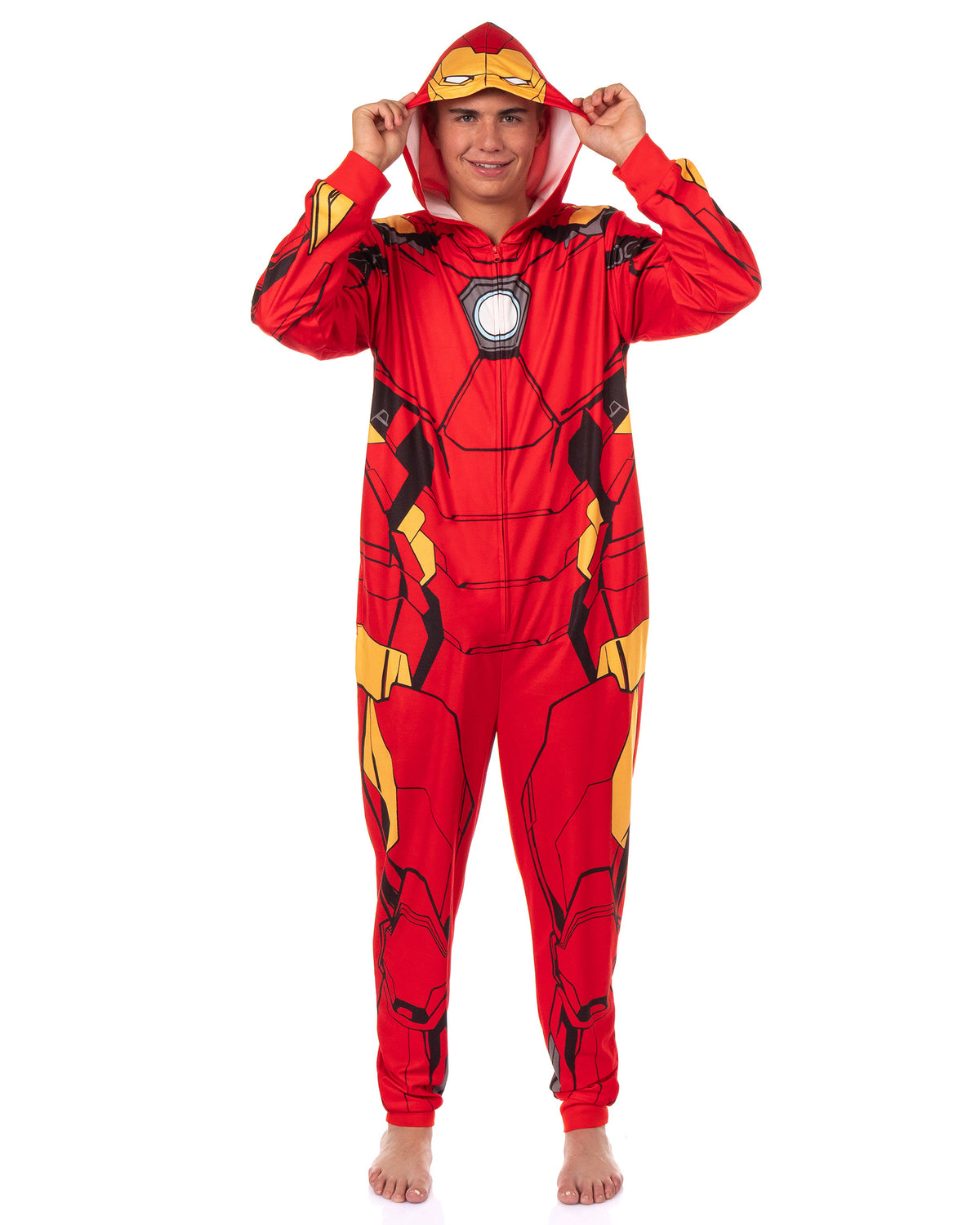 Marvel Comics Iron Man Union Suit Men's Costume Pajamas