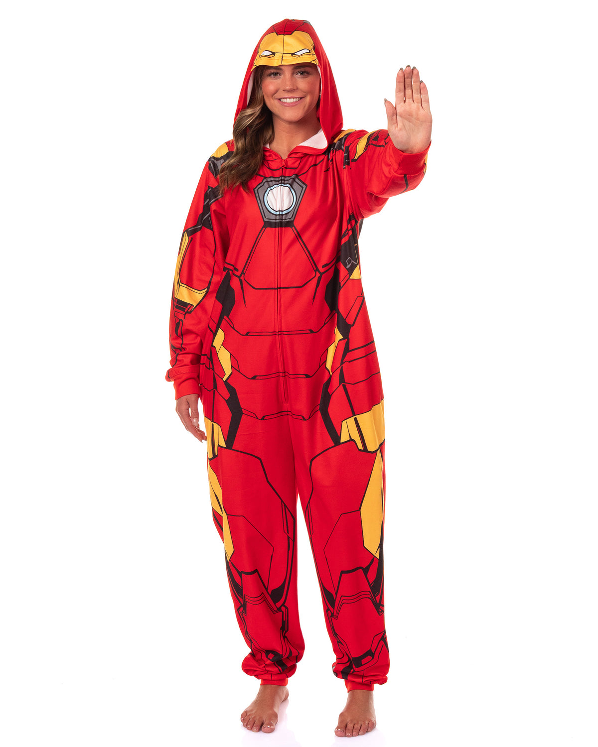 Marvel Comics Iron Man Union Suit Men's Costume Pajamas