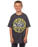 DC Comics Boys' Batman Vapor Bat Signal Graphic Print T-Shirt Kids