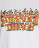 Women's Stranger Things Pajamas Set Flame Logo Shirt And Sleep Pants
