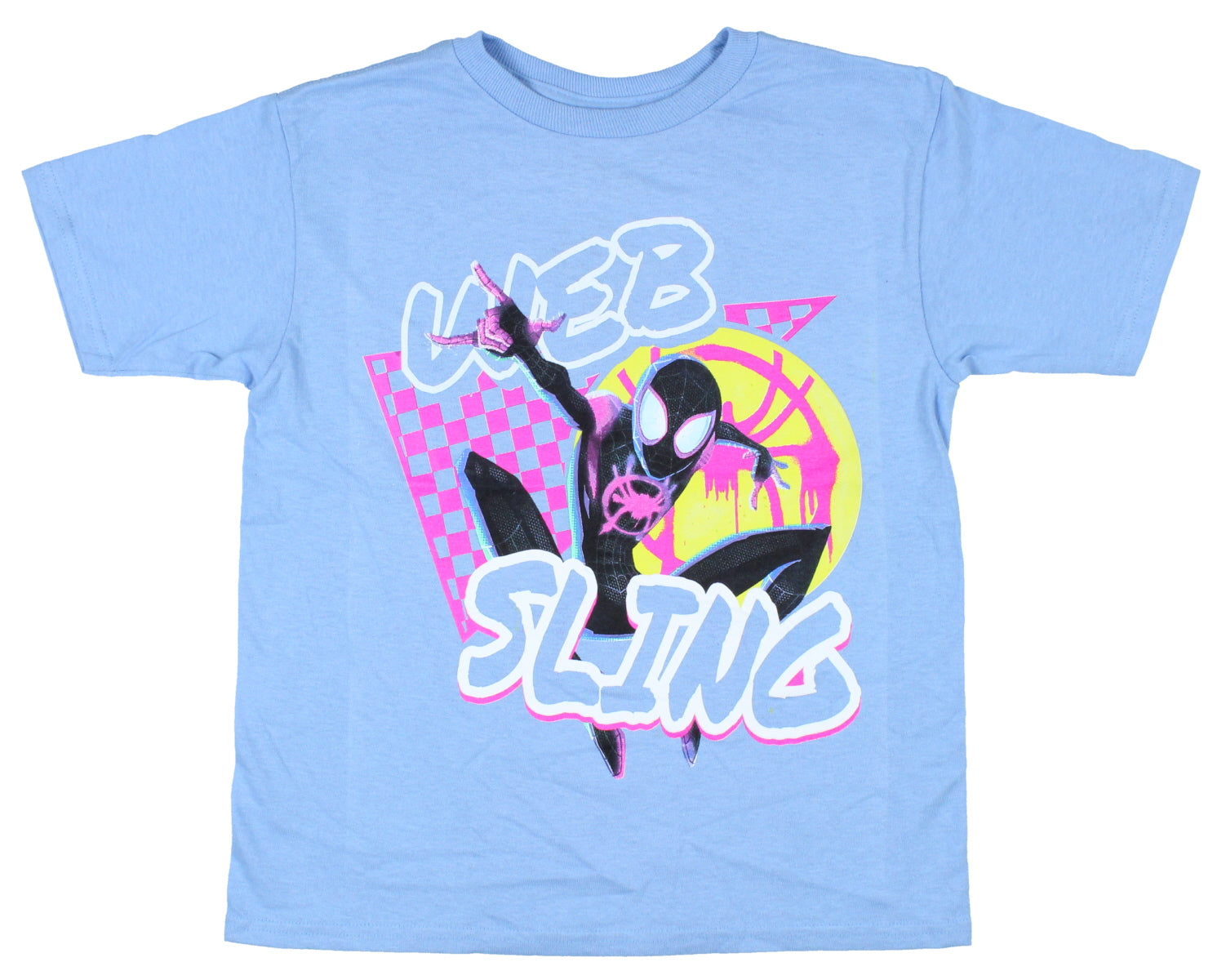 Spider-Man Boy's Web Sling Abstract Design T-Shirt Kids