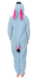 Disney Winnie The Pooh Adult Eeyore Fleece Cosplay Costume Union Suit Pajama
