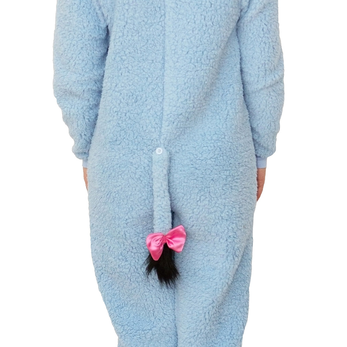 Disney Winnie The Pooh Adult Eeyore Fleece Cosplay Costume Union Suit Pajama