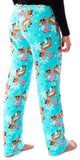 Rudolph the Red Nosed Reindeer Soft Touch Fleece Plush Juniors Pajama Pants