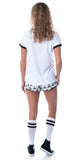 Super Mario Kart Women's Video Game 3 Piece Loungewear Pajama Set